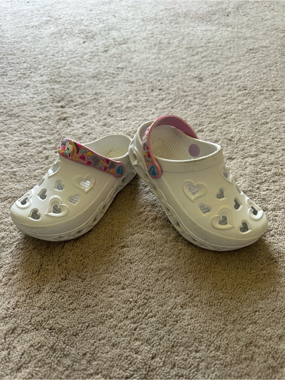 Girls Skechers Unicorn Dreams sandals clogs crocs 11c